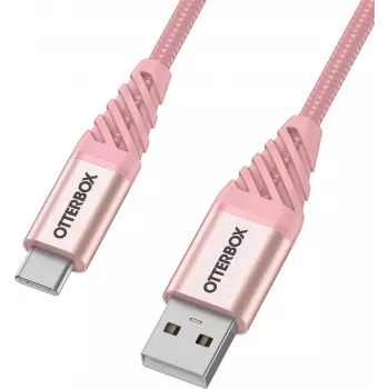 OtterBox Premium USB-A į USB-C kabelis 1m Rose Gold 78-52540