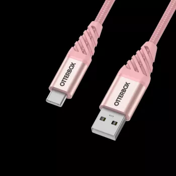 OtterBox Premium USB-A į USB-C kabelis 1m Rose Gold 78-52540
