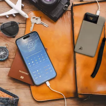 Aqiila Powerbird B10 nešiojamas įkroviklis 20W juodas 10000 mAh AQPBPBIB10BBK942