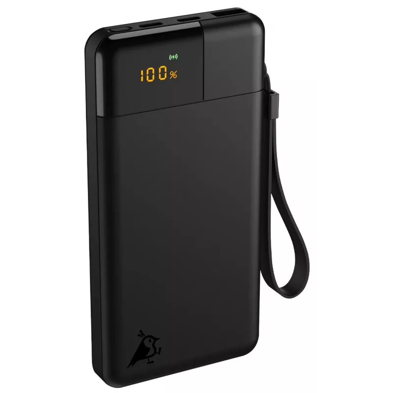 Aqiila Powerbird B10 nešiojamas įkroviklis 20W juodas 10000 mAh AQPBPBIB10BBK942