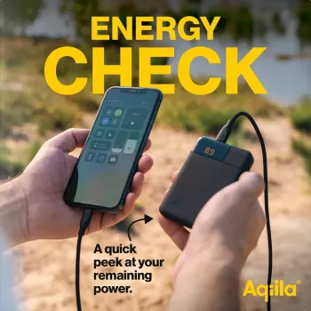 Aqiila Powerbird B5 5000 mAh nešiojamas įkroviklis (power bank) 12W Moss Green AQPBPBIB5MGR024