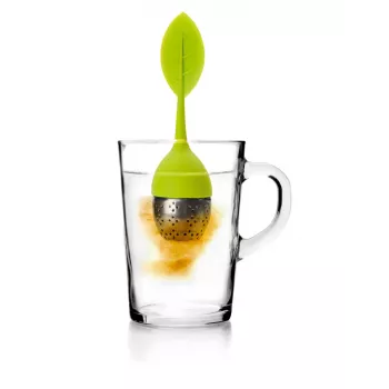 IBILI nerūdijančio plieno arbatos koštuvas su pakabinimo kilpele, 16 cm