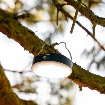 Aqiila Powerbird BL10 10000mAh 20W nešiojamas įkroviklis su LED lempute - juodas AQPBPBIBL1SG980