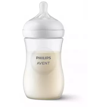 Philips AVENT Natural Response kūdikių buteliukas 260 ml, vidutinio srauto čiulptukas, 1 mėn.+