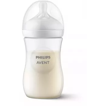 Philips AVENT Natural Response kūdikių buteliukas 260 ml, vidutinio srauto čiulptukas, 1 mėn.+