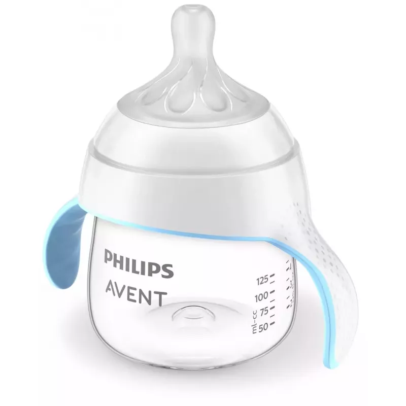 Philips Avent Natural Response mokymosi puodelis 150 ml, vidutinio srauto čiulptukas, 6m+