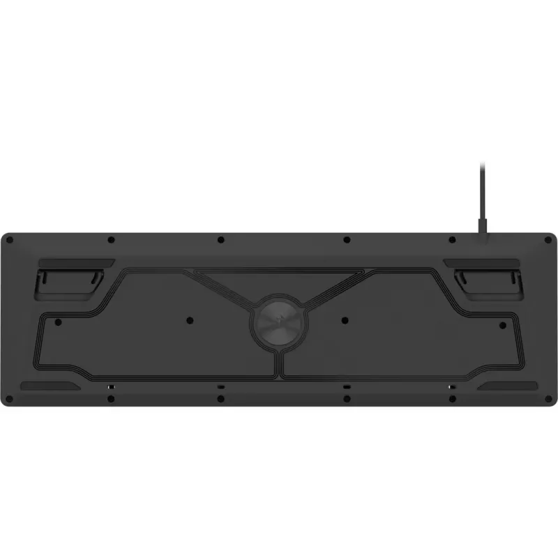 CORSAIR K55 Core RGB membraninė žaidimų klaviatūra, dinaminis 3 zonų RGB apšvietimas, 6 makro klavišai, nuimama riešo atrama, USB laidas, juoda/pilka