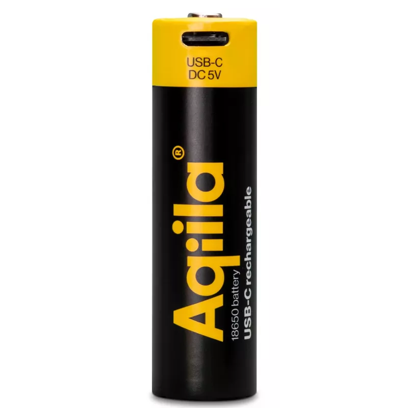 AQIILA AQ18018650398C1 USB-C įkraunama NiMH baterija, 1,2 V, 1 vnt.