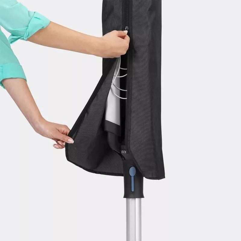 Brabantia Lift-O-Matic 50 m skalbinių džiovintuvas, Metallic Grey