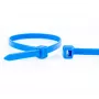 WKK mėlynos surišimo juostelės 100 x 2,5 mm, 100 vienetų, poliamidas 6.6 11032671