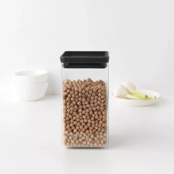 Brabantia Make & Take stačiakampė maisto laikymo dėžutė 1,6 L tamsiai pilka