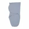Lodger Bundler Solid Cotton kūdikio vystymo vystyklas, Blue Fogg