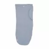 Lodger Bundler Solid Cotton kūdikio vystymo vystyklas, Blue Fogg