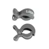 Lodger Clip Swaddler clips tvirtinimui prie vežimėlių ir automobilinių kėdučių (2 vnt.), Carbon
