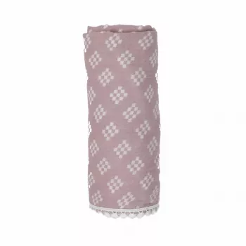 Lodger Swaddle Tribe muslininis vystyklų antklodė 120x120 cm Rose