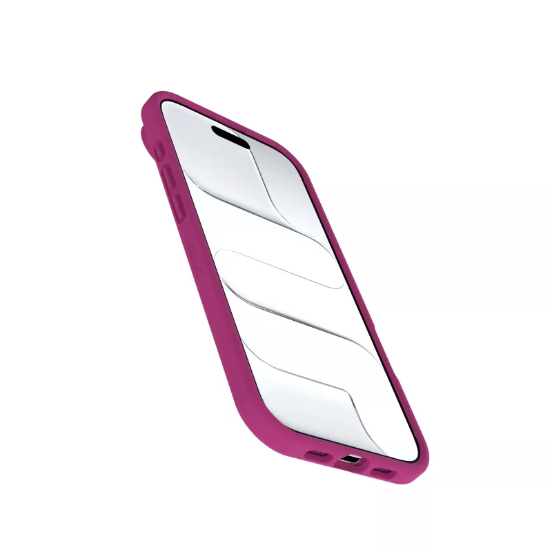OtterBox React Series nugarėlės dangtelis Apple iPhone Air - MagSafe suderinamas - Rose Crystal (rožinis/permatomas) 77-98614