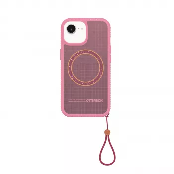 OtterBox Sole Series nugarėlės dangtelis Xtra Hot Pink, skirtas iPhone 13/14/15/16e, suderinamas su MagSafe