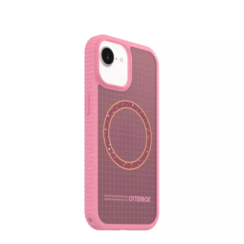 OtterBox Sole Series nugarėlės dangtelis Xtra Hot Pink, skirtas iPhone 13/14/15/16e, suderinamas su MagSafe