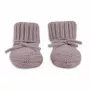 Lodger Slipper Merino vilnos kūdikių šlepetės, rausvos, 6-12 mėn.