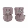 Lodger Slipper Merino vilnos kūdikių šlepetės, rausvos, 6-12 mėn.