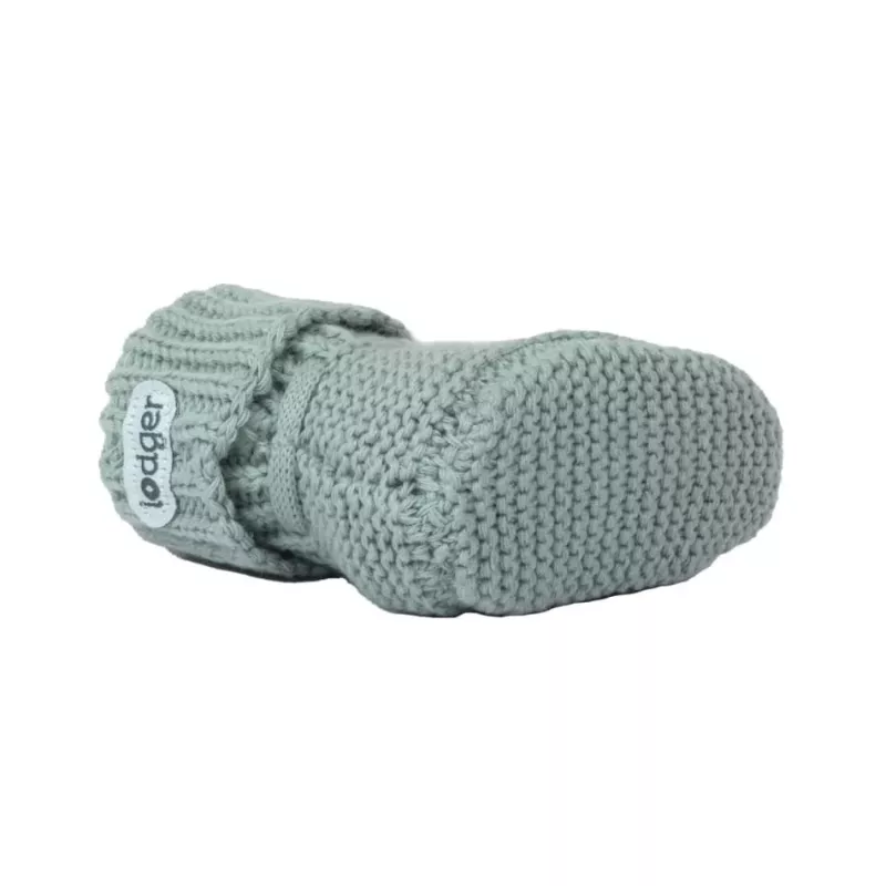 Lodger Slipper Knit megzti kūdikių batukai, Silk spalvos, 0-6 mėn.