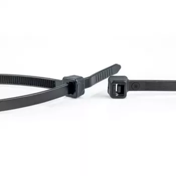 WKK UV stabilizuoti juodi plastikiniai kabelių raiščiai 530 x 9 mm, 100 vnt. 110299071