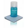 PHILIPS SVC1116B/10 ekranų valymo rinkinys LED, LCD, plazminiams, OLED ekranams, išmaniesiems telefonams, planšetėms, nešiojamiesiems kompiuteriams, televizoriams - 200 ml gelinis purškalas + mikropluošto šluostė