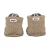 Lodger Slipper Teddy – kūdikių šlepetės, smėlio spalva, 6-12 mėn.