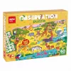 AGIPA Junior Observation Puzzle The Savanna dėlionė, 60 dalių, kartoninė dėžutė, 4+ metų 19221