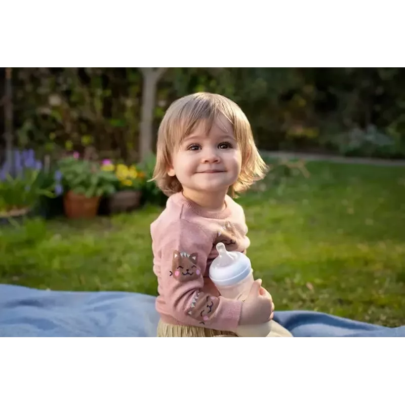 Philips Avent Natural Response kūdikių buteliukas 330 ml, greito tekėjimo žindukas, nuo 3 mėn.
