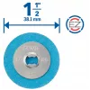 Dremel 2615S411DM šlifavimo diskai, 38,1 mm, 180 grūdėtumo, 3 vnt. paketas
