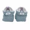 Lodger Slipper Ciumbelle medvilniniai kūdikių šlepetės, 3-6 mėn., Ocean