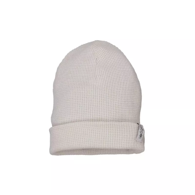 Lodger Beanie Ciumbelle vaikiška kepurė, Cloud Dancer, 6–12 mėn.