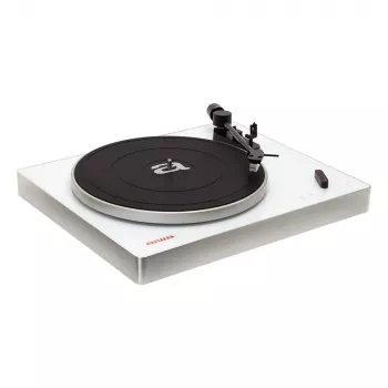 AIWA APX-680BT/WT juodos spalvos diržinė plokštelių grotuvas su Bluetooth, USB įrašymu ir kompiuterio jungtimi