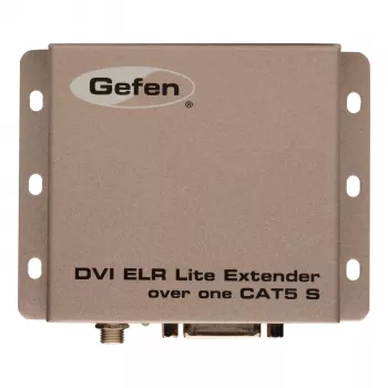 Gefen DVI ELR-Lite prailgintuvas per vieną CAT5, siųstuvas ir imtuvas