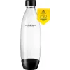 SodaStream Fuse 1L PET gazuoto vandens butelis, 2 vienetų rinkinys, permatomas, tinka plauti indaplovėje