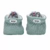 Lodger Slipper Ciumbelle medvilniniai šlepetės, 3-6 mėnesių, šviesiai žalios spalvos