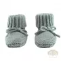 Lodger Slipper Folklore Merino Wool kūdikių šlepetės, šilkas, 0-6 mėnesių