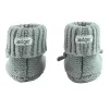 Lodger Slipper Folklore Merino Wool kūdikių šlepetės, šilkas, 0-6 mėnesių
