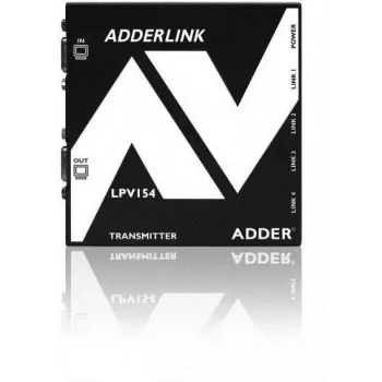 ADDER LPV154T AV prailgintuvas siųstuvas - VGA ir audio per CATx, 300m, juodas ALPV154T-IEC