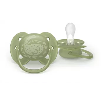 Philips Avent Ultra Soft Neutral kūdikio žindukas, 18M+, 2 vnt.