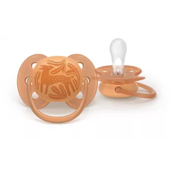 Philips Avent Ultra Soft Neutral kūdikio žindukas, 18M+, 2 vnt.