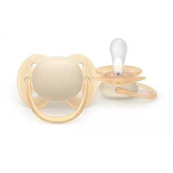Philips Avent Ultra Soft žindukas Neutral, 0-6 mėnesių, 2 vnt.