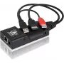 ADDER ALIF101T-HDMI KVM over IP siųstuvas - HDMI, USB, garso, Cat5e/Cat6/Cat7, 2560x1600@60Hz, juodas aliuminis