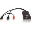ADDER ALIF101T-HDMI KVM over IP siųstuvas - HDMI, USB, garso, Cat5e/Cat6/Cat7, 2560x1600@60Hz, juodas aliuminis