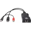 ADDER ALIF101T-HDMI KVM over IP siųstuvas - HDMI, USB, garso, Cat5e/Cat6/Cat7, 2560x1600@60Hz, juodas aliuminis