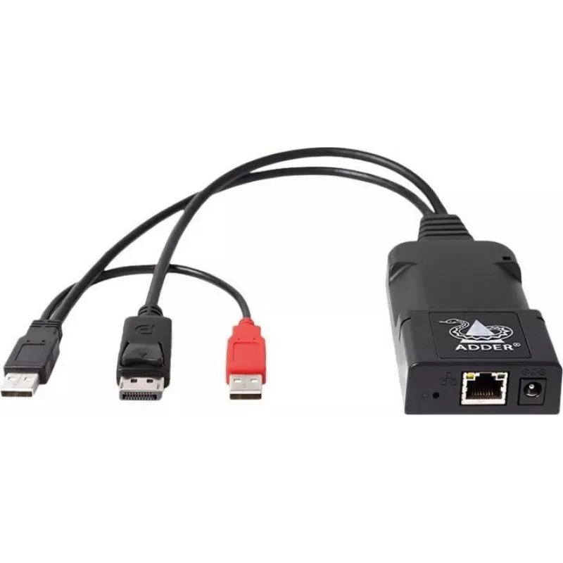 ADDER ALIF101T-HDMI KVM over IP siųstuvas - HDMI, USB, garso, Cat5e/Cat6/Cat7, 2560x1600@60Hz, juodas aliuminis