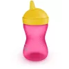 Philips Avent My Grippy kieto snapelio mokomasis puodelis 300 ml, 18M+, rožinis