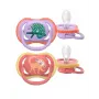Philips AVENT Ultra Air Deco žindukas, 18 mėn.+, mergaitėms, 2 vnt.
