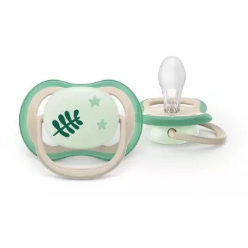 Philips Avent Ultra Air Night žindukas 6-18 mėn. Neutral, 2 vnt.